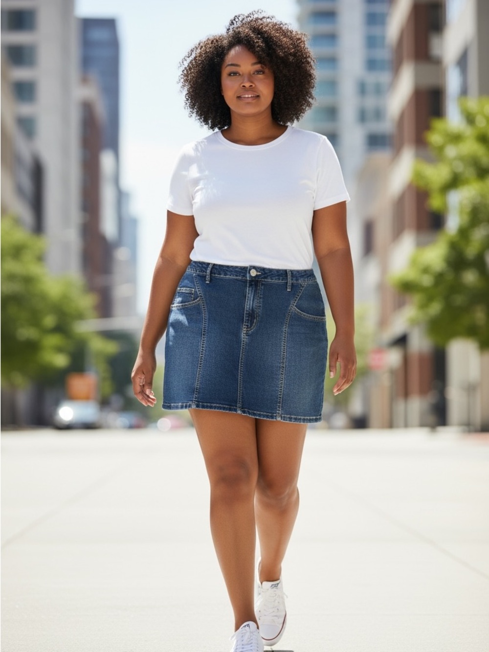 Madden NYC Blue Denim Mini Skirt | XXL | NWT
